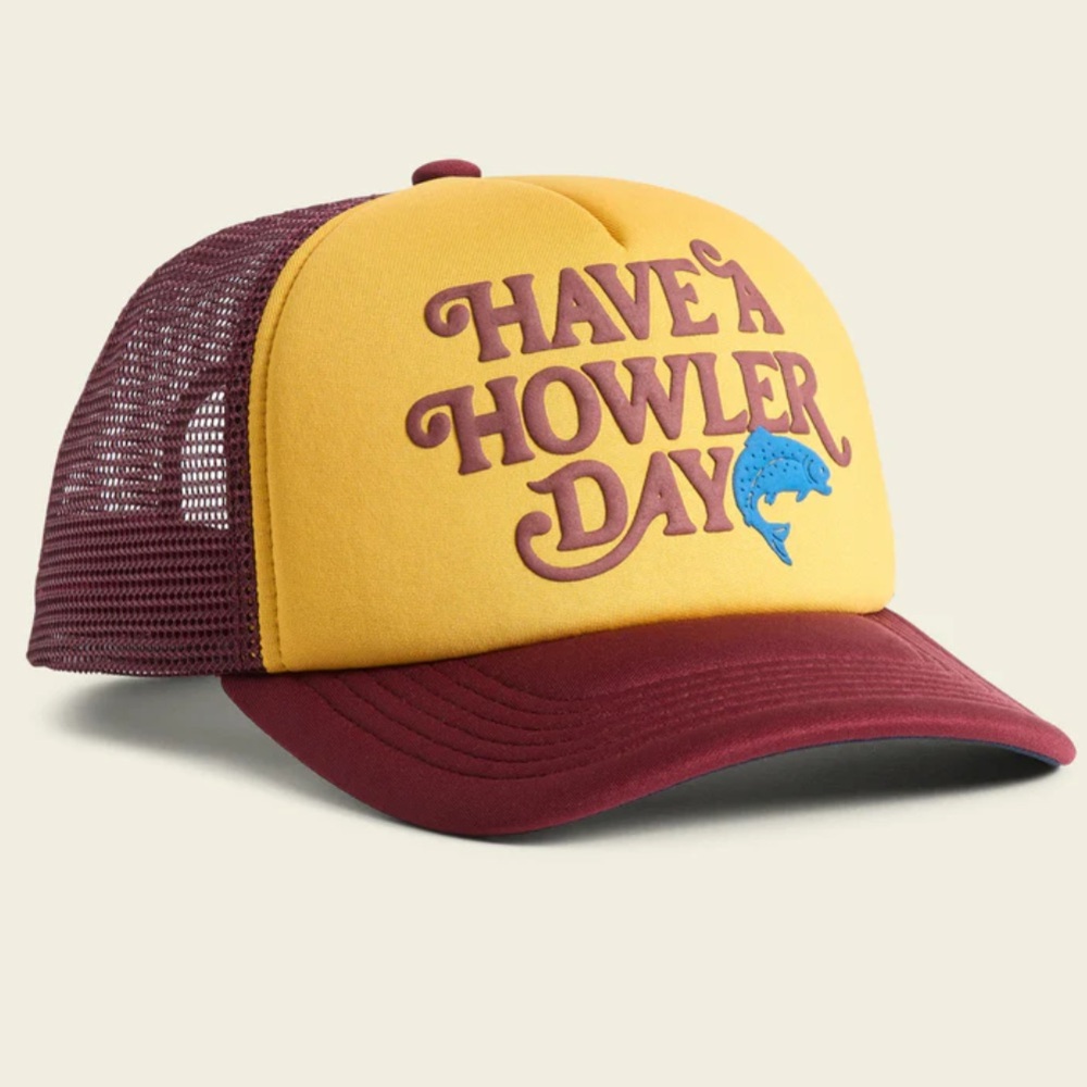 NEW HOWLER BROTHERS Have a Howler Day Foam Dome hat. NWT